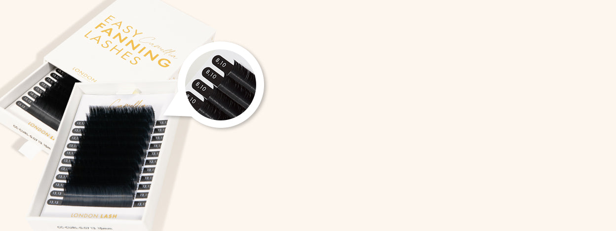 Lashes in single vs mixed length trays