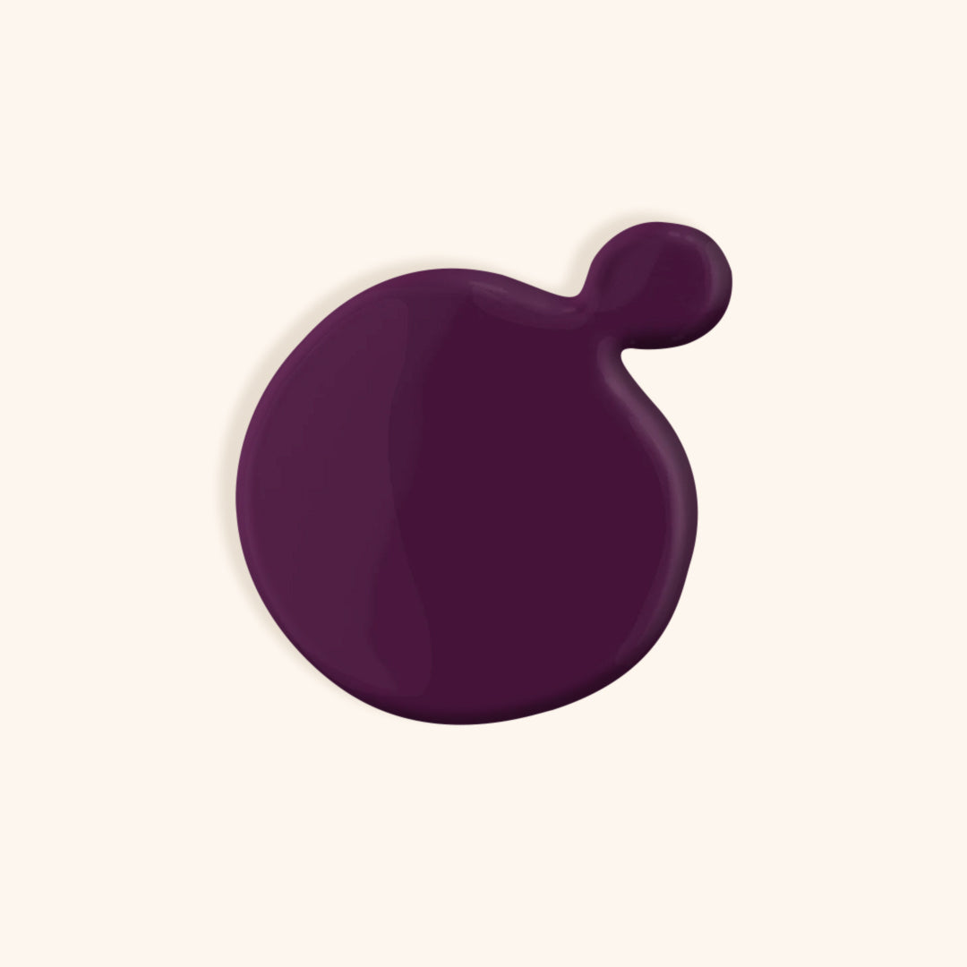 Dark purple gel nail polish for autumn/winter nails