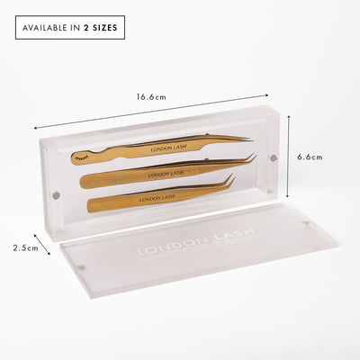 Magnetic Tweezer Case, OTHER PRODUCTS, LONDON LASH tweezers, magnetic, magnetic tweezer case, organizer, storage, tweezer, tweezer case, tweezers, lash extensions supplier USA