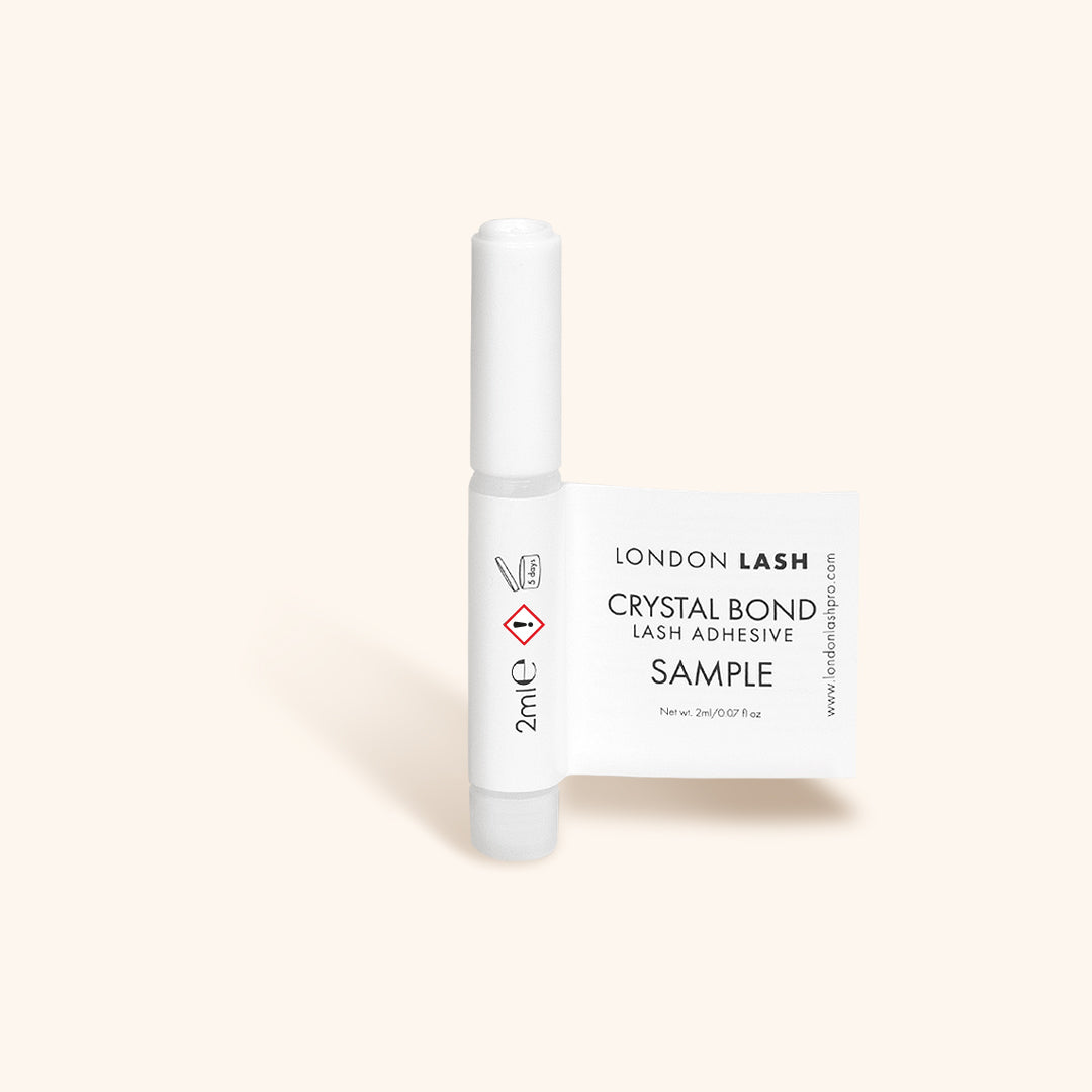 Clear lash glue sample