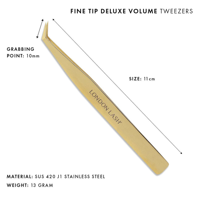 Fine Tip Volume Eyelash Extensions Tweezers