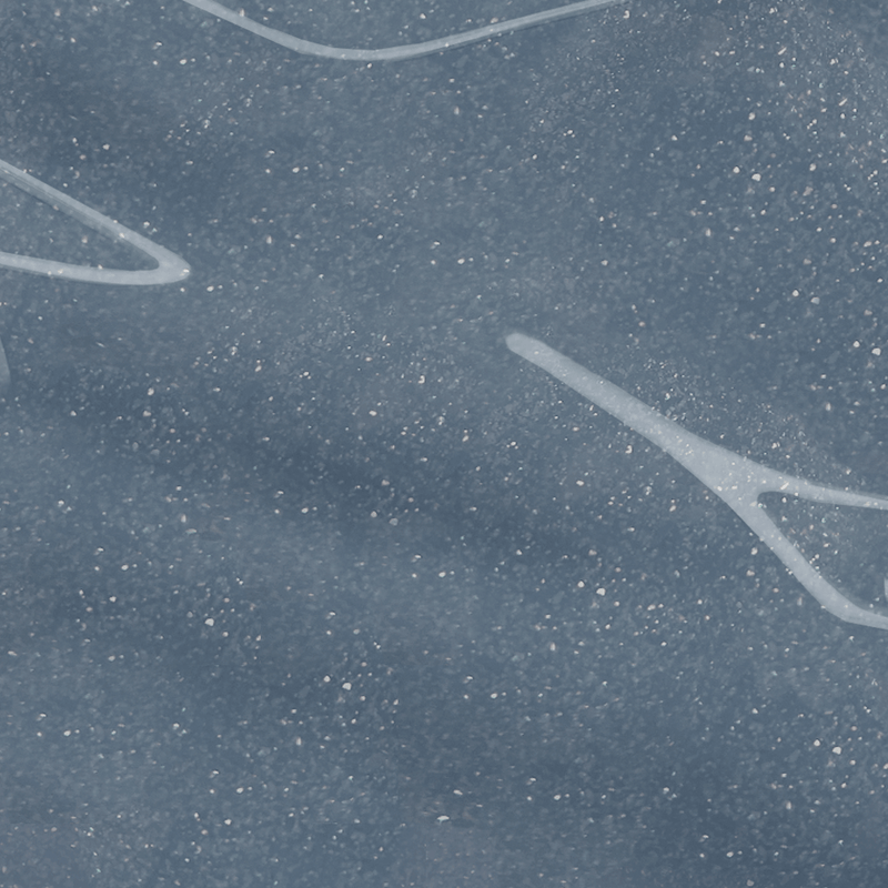 Light blue glitter nail polish color swatch