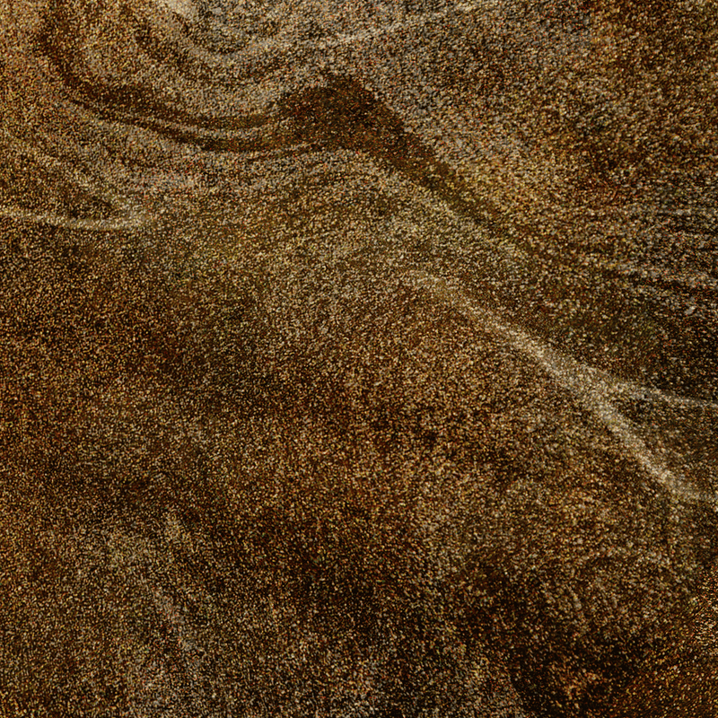 Bronze nail polish with gold shimmer color swatch