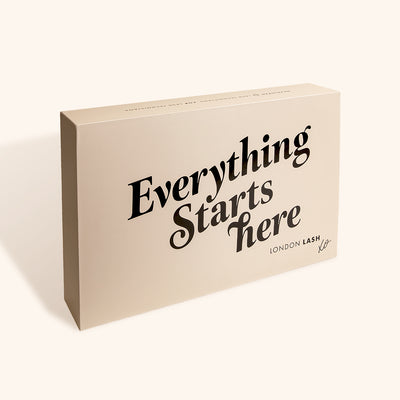 'Everything Starts Here' London Lash Branded Lash Box