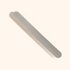 Easy to disinfect metal nail file base for gel manicures with disposable nail file stickers