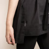 Black tunic for lash technicians and beauticians