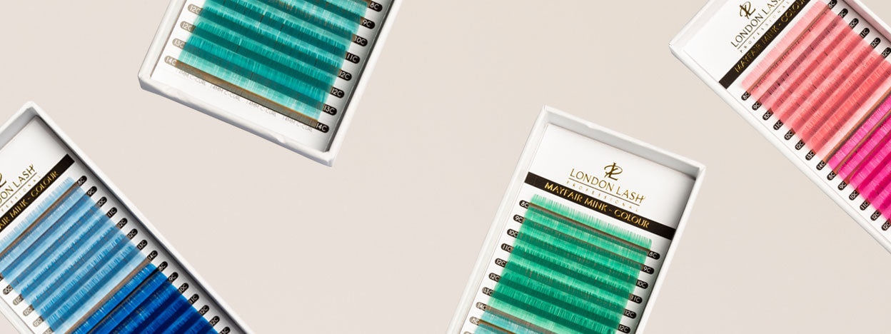 Our Top 5 Tips for Working with Colored Lashes