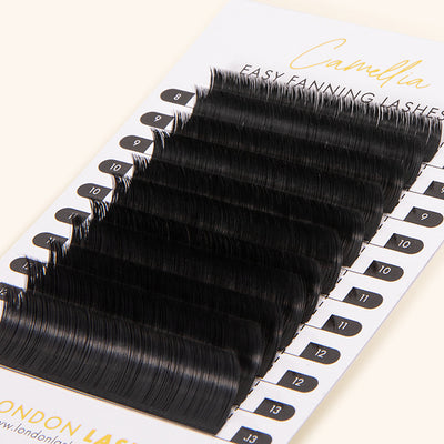 Semi-Matte volume 0.07 lash extensions on strip