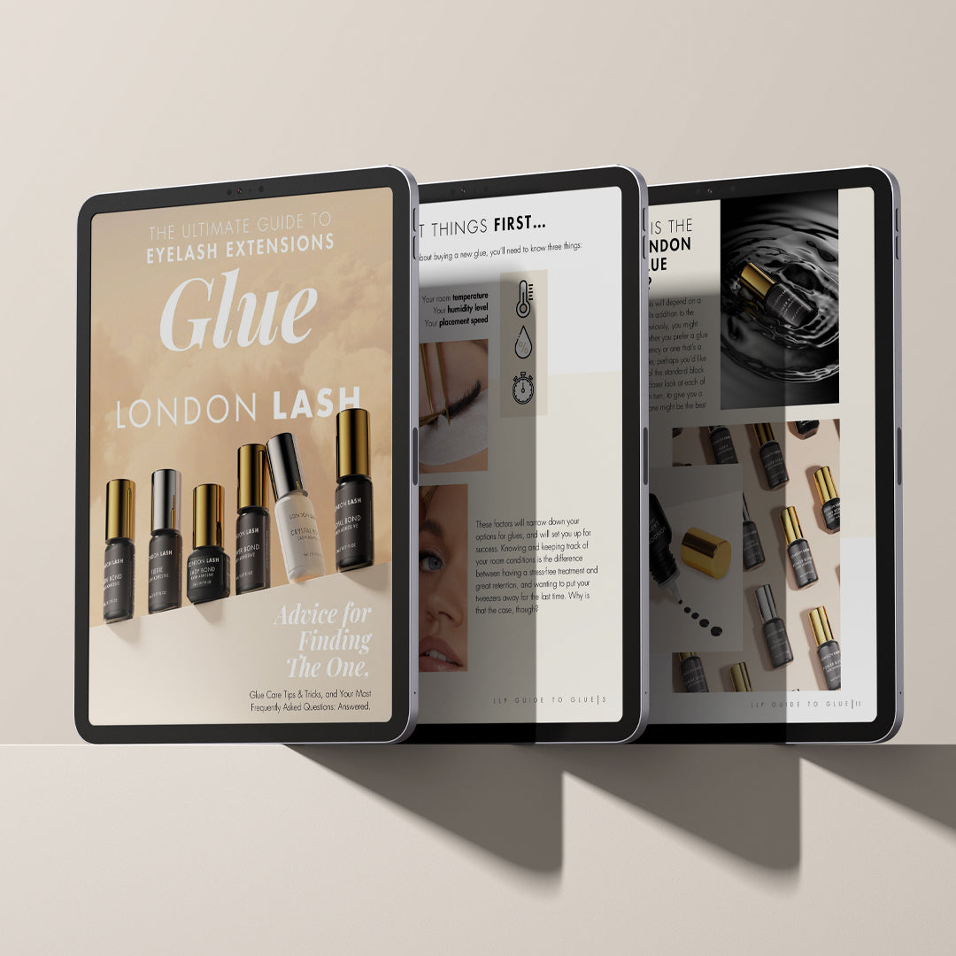 Lash Glue Ebook Guide for Lash Technicians