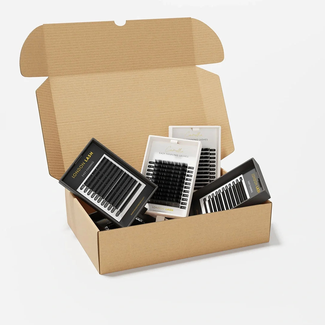 Easy Fanning lashes