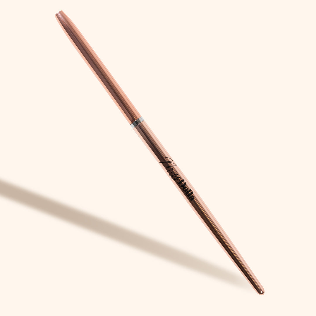 Medium thin nail liner brush for French tips and gel nail art