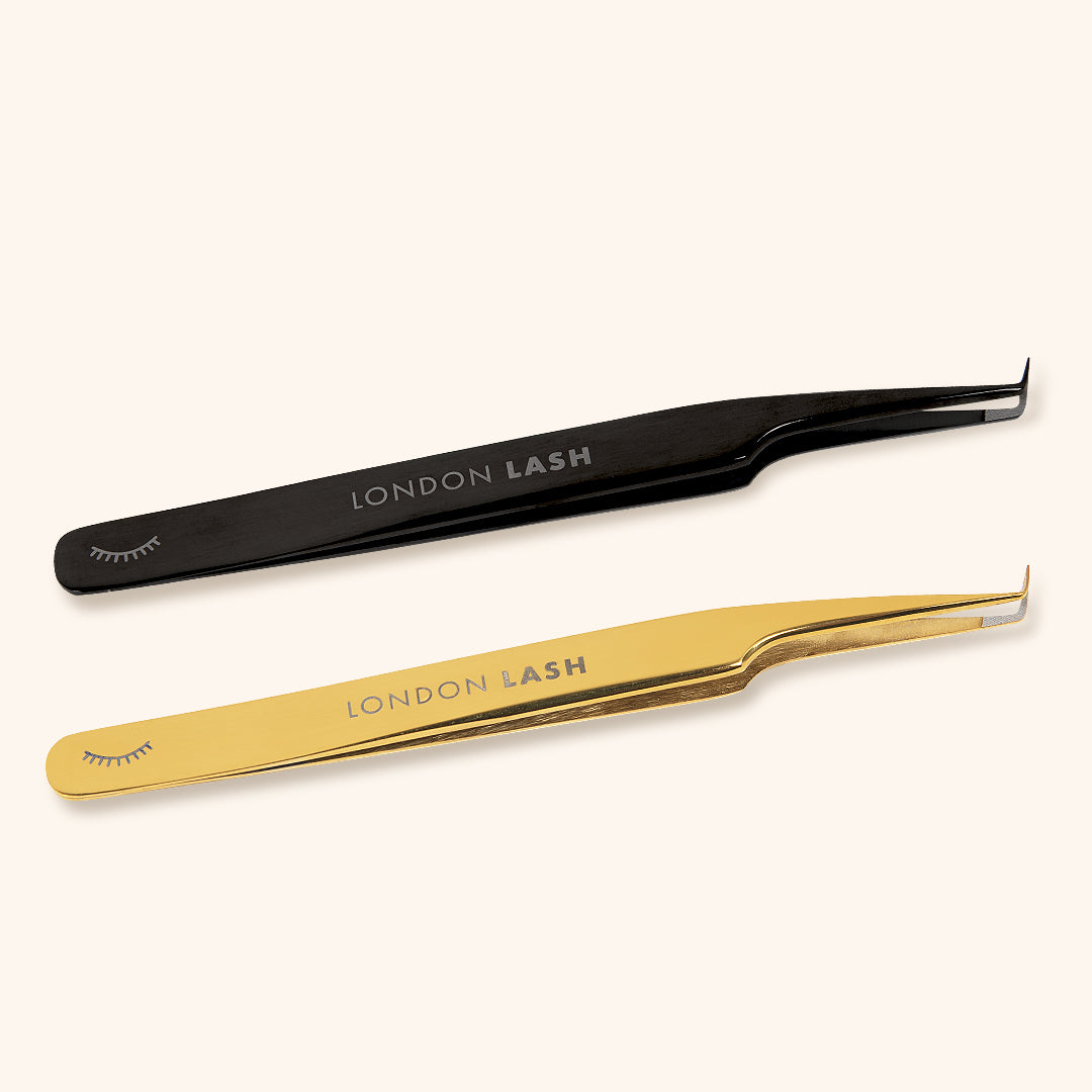 Ultra fine tip mega volume lash tweezers