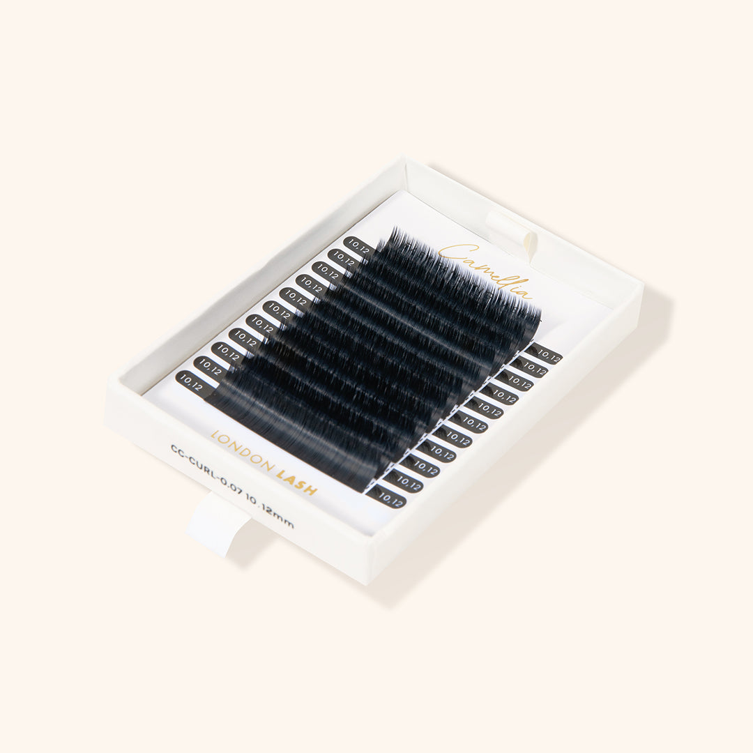 Professional eyelash extensions for hybrid and volume lash sets