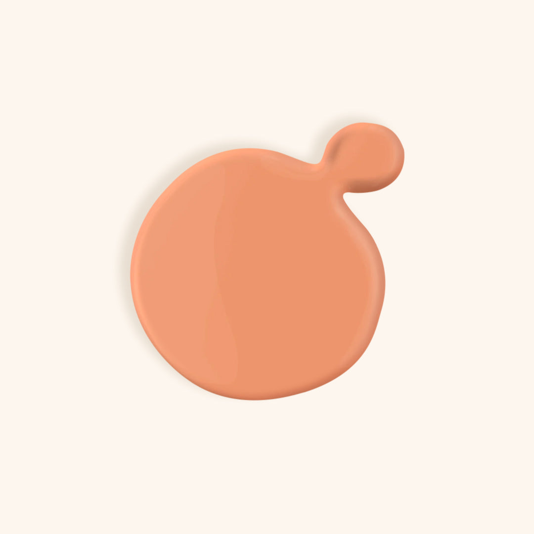 Pastel coral nail polish for summer nails