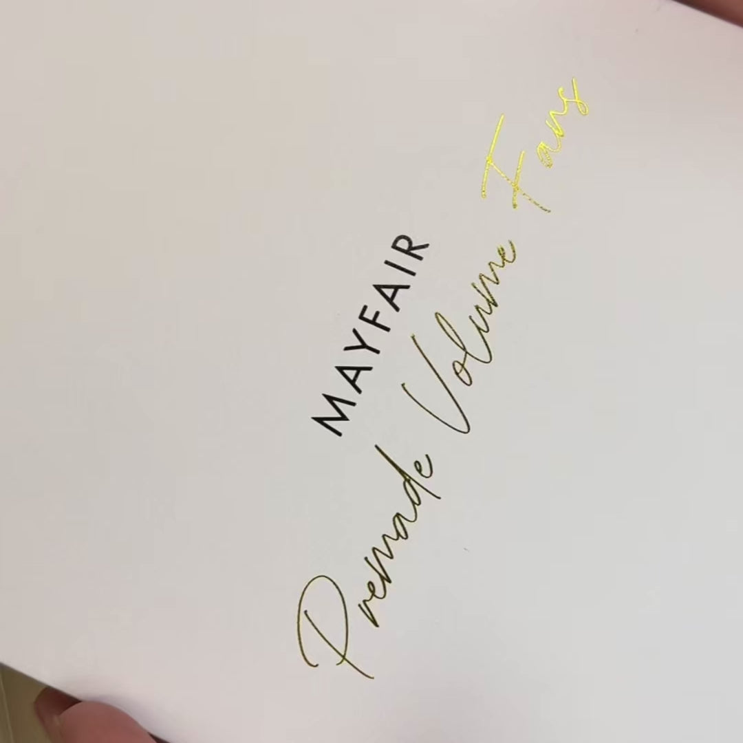 Narrow Premade/Promade Fans 4D 0.07 600 fans - Mixed Lengths