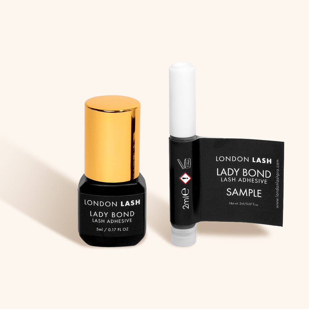 Full Sized Lady Bond Eyelash Extension Glue with Sample Size