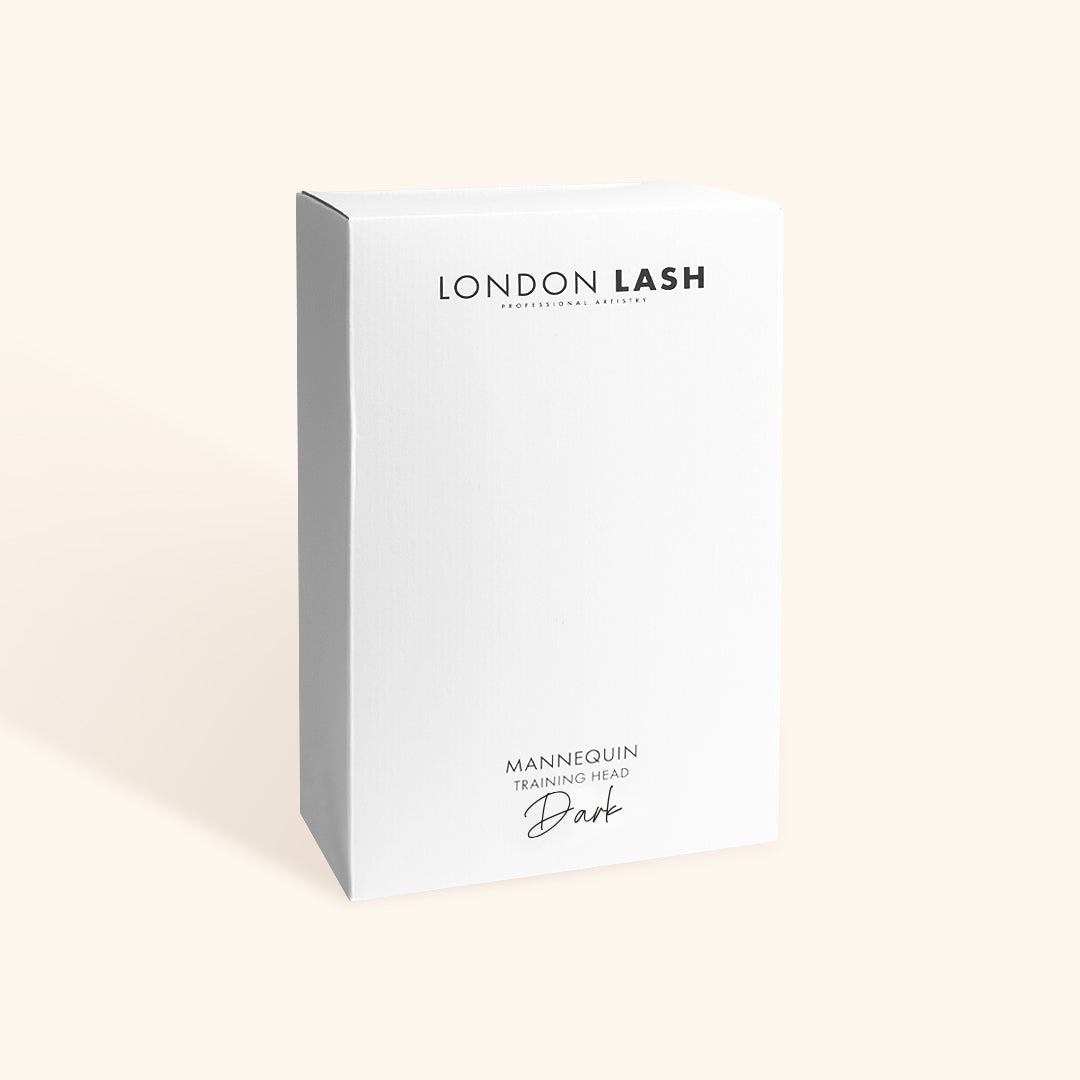 Dark Skin Toned Mannequin Training Head in Box