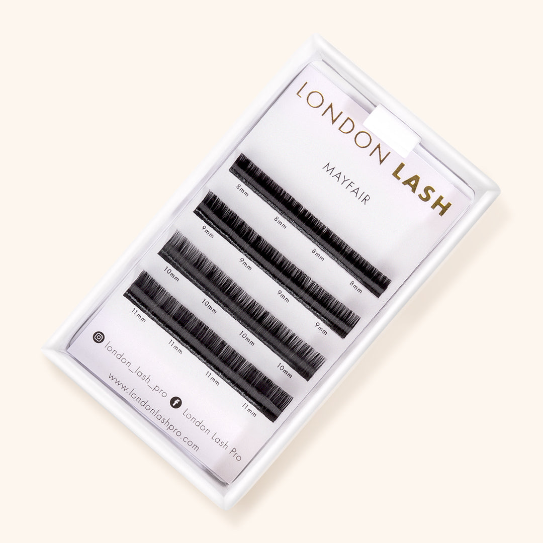 Tray of Faux Mink Mayfair Lashes Samples