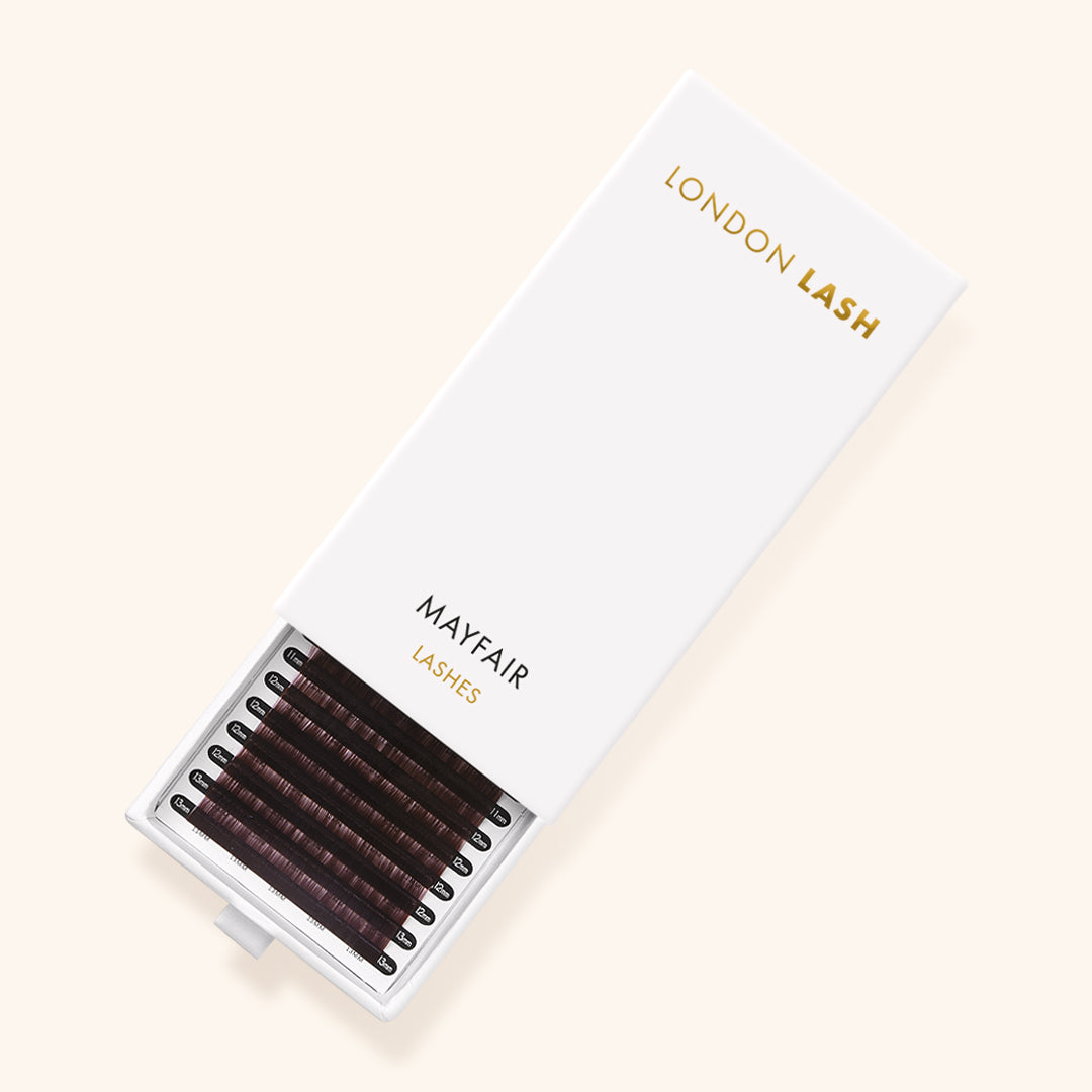 White Box Classic Black Brown Mayfair Lashes 0.15