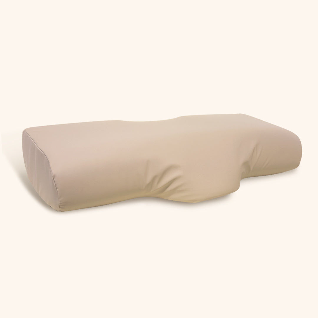 Nude Faux-leather Memory Foam Lash Pillow 