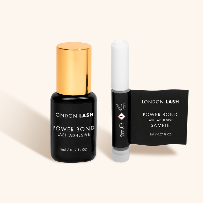 Full Sized Power Bond Eyelash Glue with Sample Size