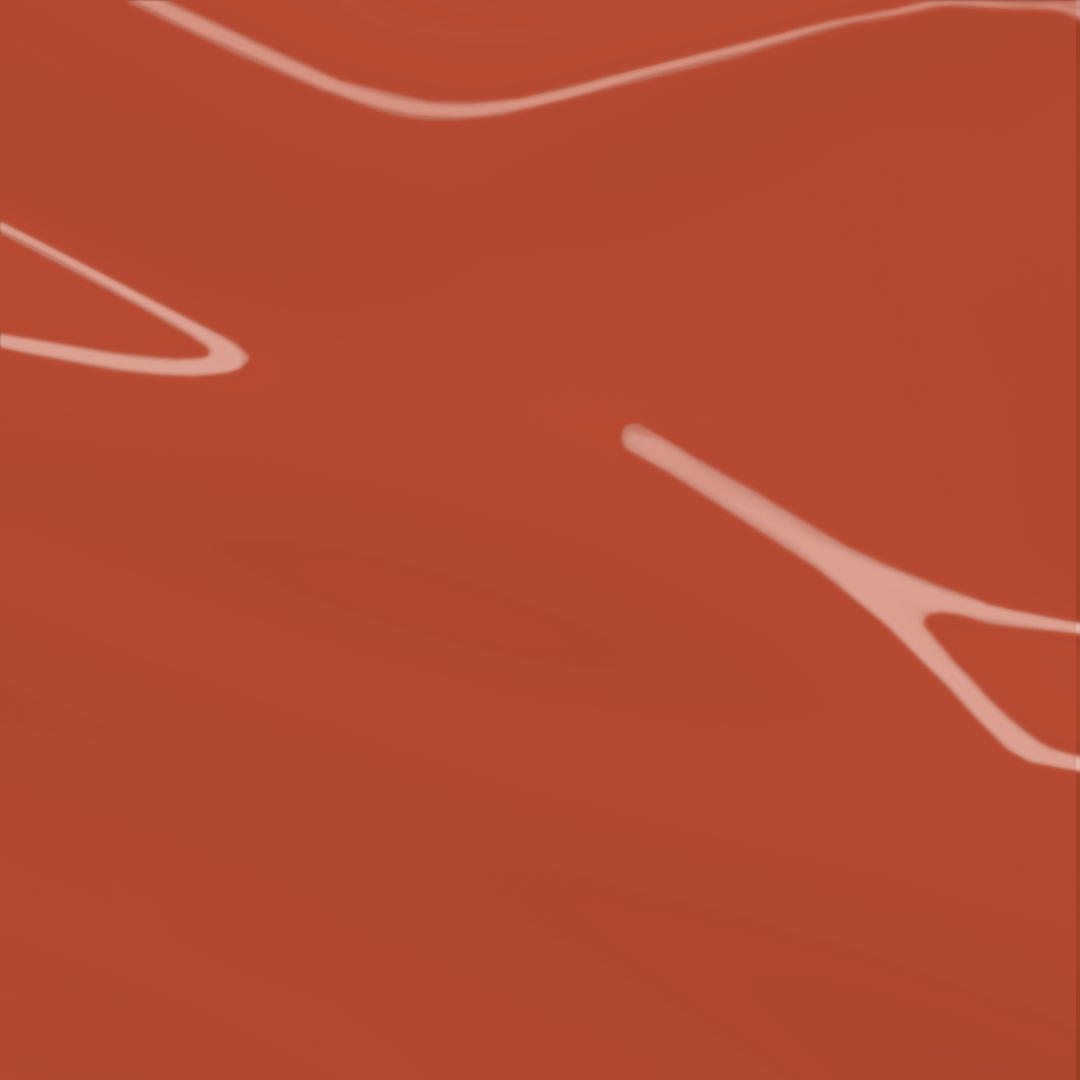 Bright orange coral nail polish color swatch