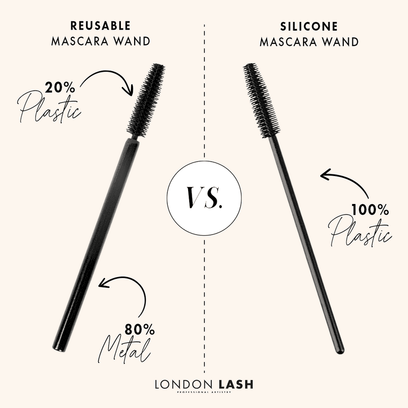 GIF of Reusable Metal Handles for Mascara Wands