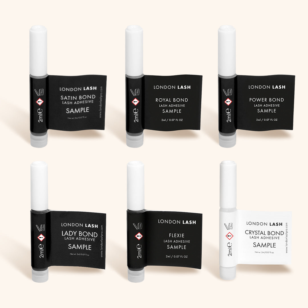 Professional lash glue samples