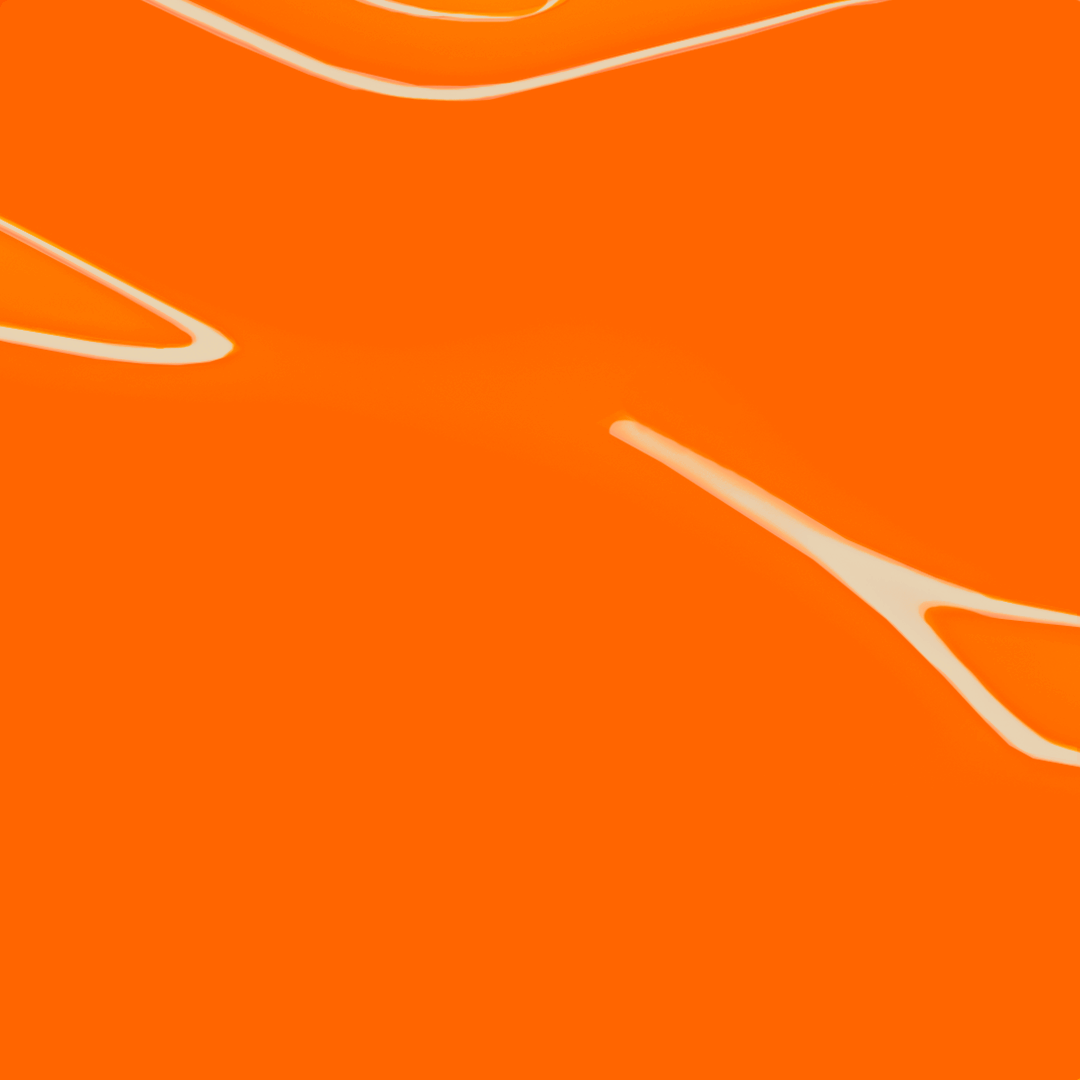 Tangerine orange gel nail polish color swatch